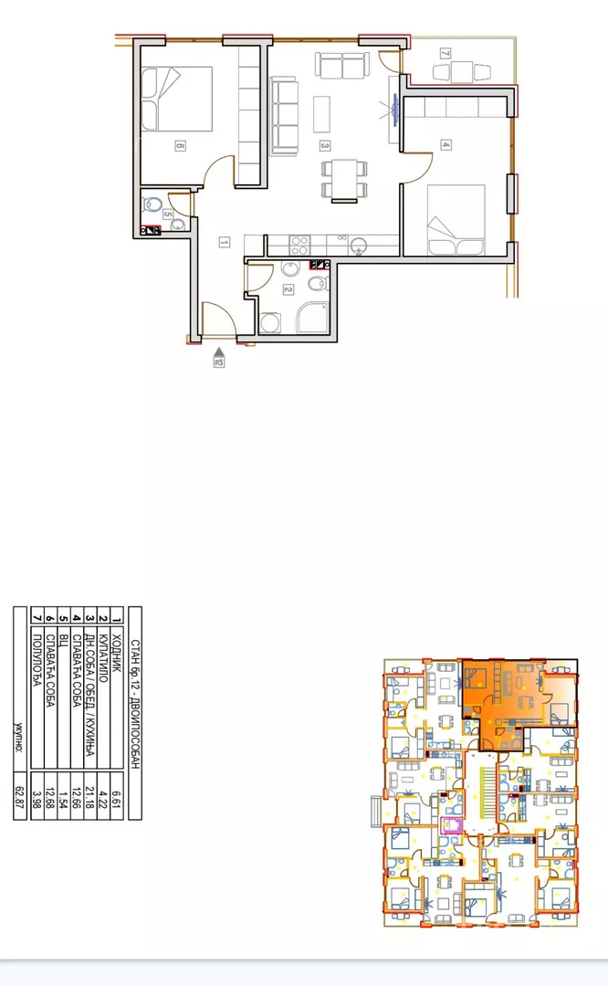 Dvoiposoban stan | 4zida