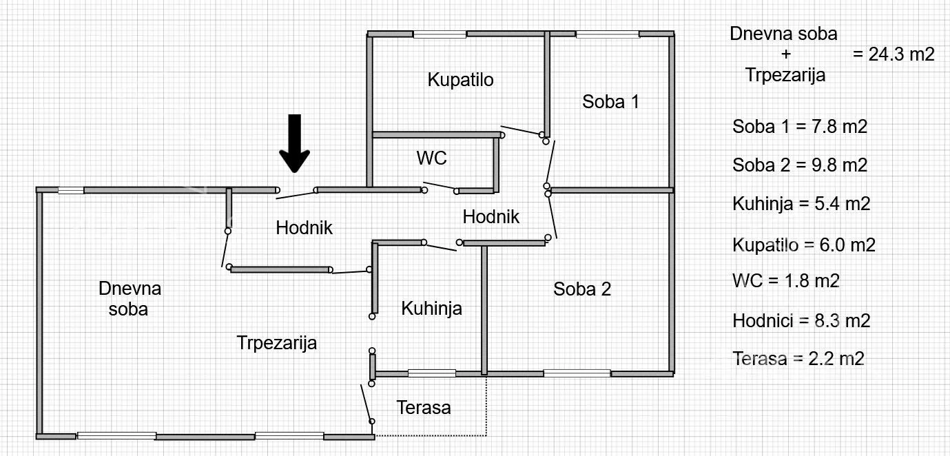 Dvoiposoban stan | 4zida