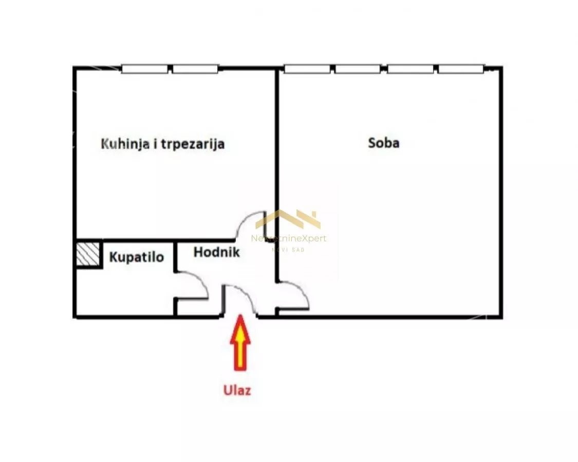 Jednoiposoban stan | 4zida