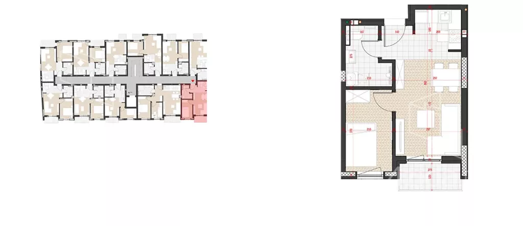 Dvosoban stan | 4zida