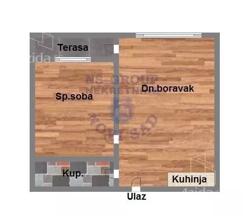 Dvosoban stan | 4zida