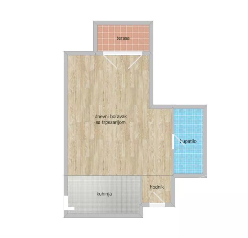 Jednosoban stan | 4zida