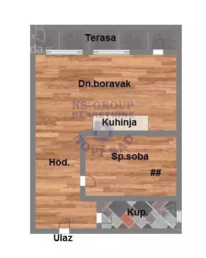 Dvosoban stan | 4zida