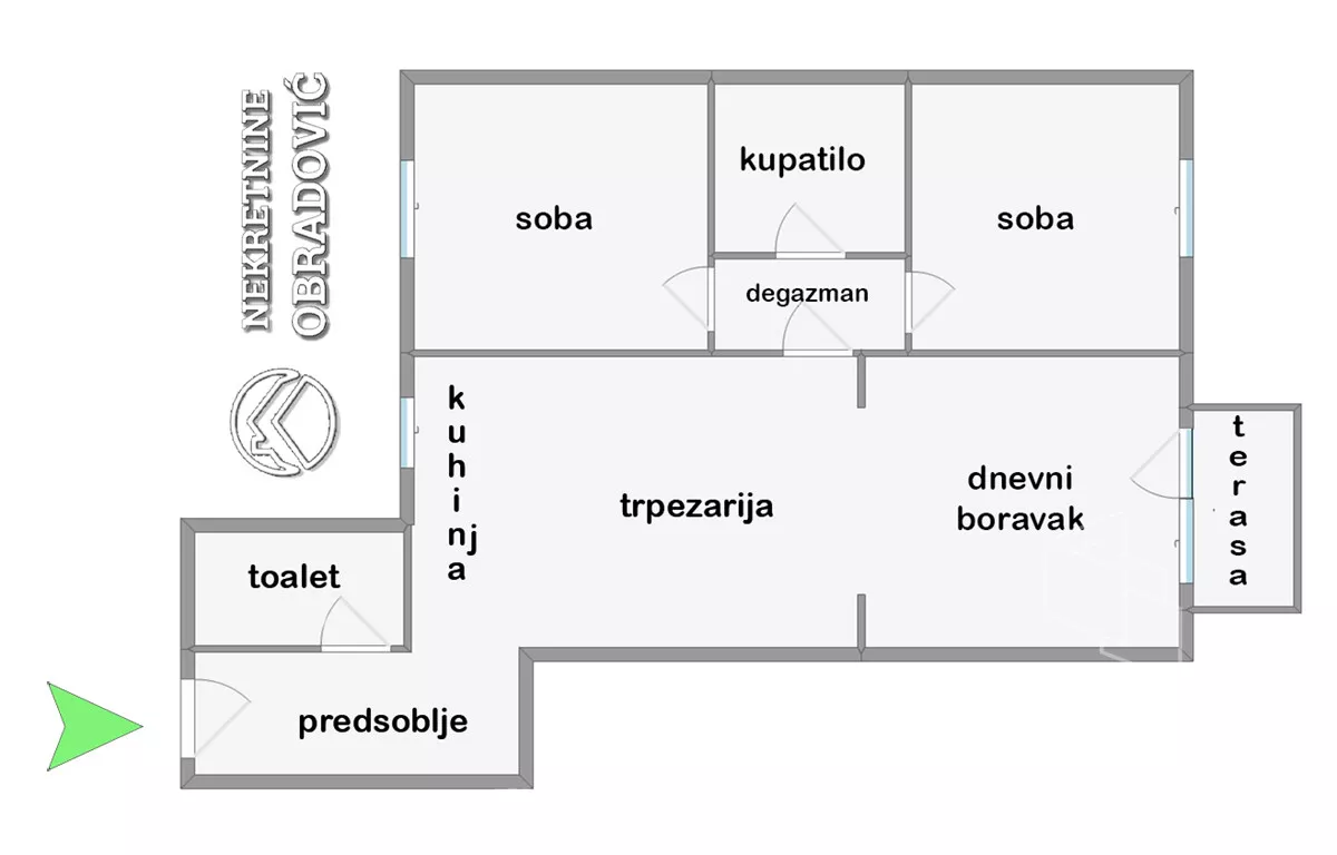 Trosoban stan | 4zida