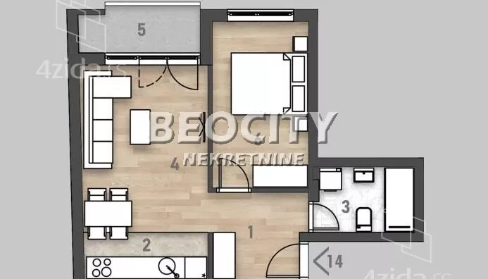 Dvosoban stan | 4zida