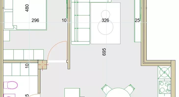 Jednoiposoban stan | 4zida