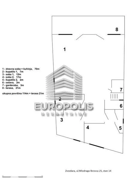 Trosoban stan | 4zida