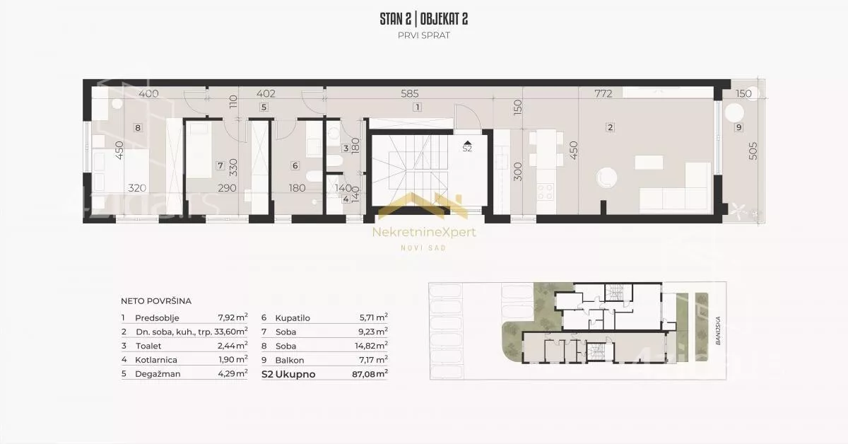 Trosoban stan | 4zida