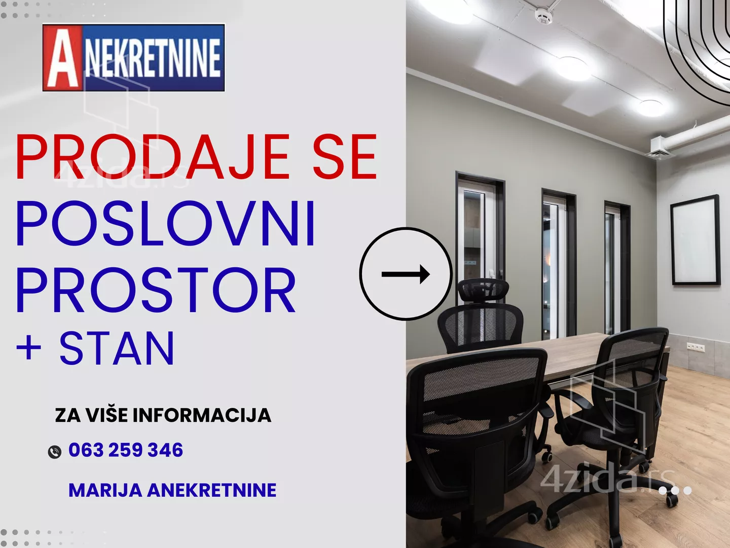 Poslovni prostor | 4zida