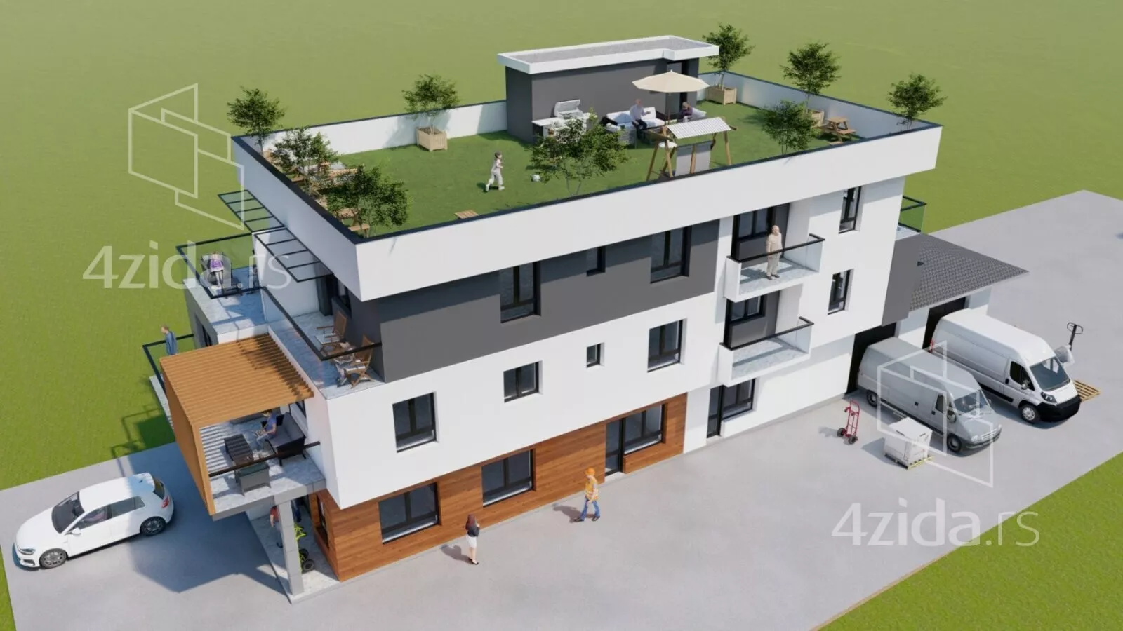 3-etažna kuća | 4zida