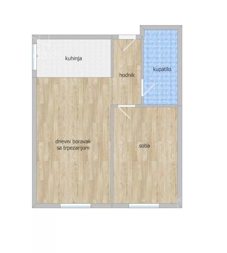 Dvosoban stan | 4zida