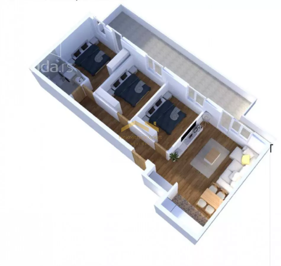 Četvorosoban stan | 4zida