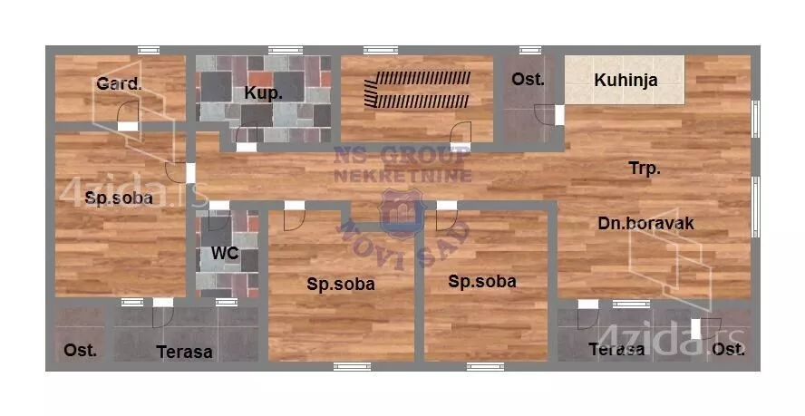 Četvorosoban stan | 4zida
