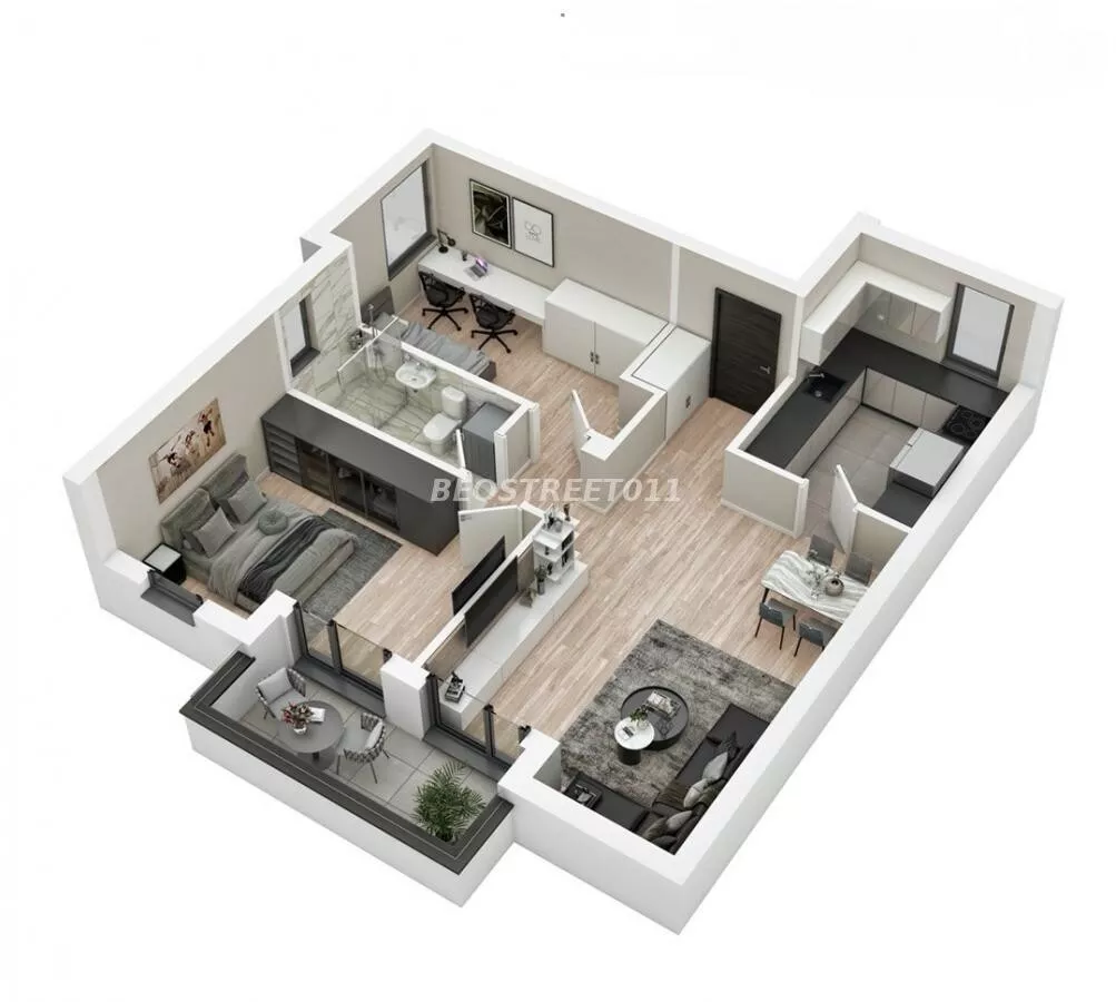 Trosoban stan | 4zida