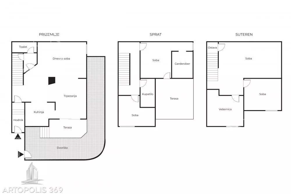 2-etažna kuća | 4zida
