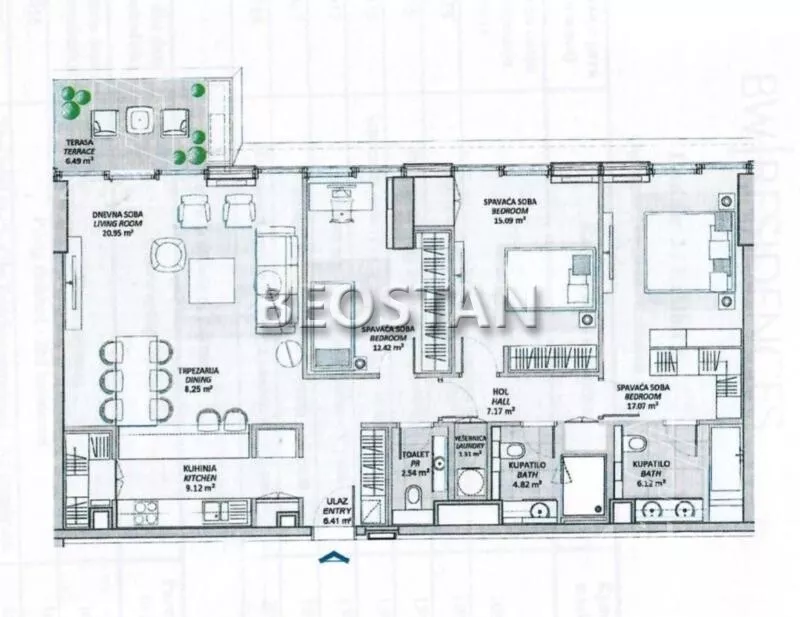 Četvorosoban stan | 4zida
