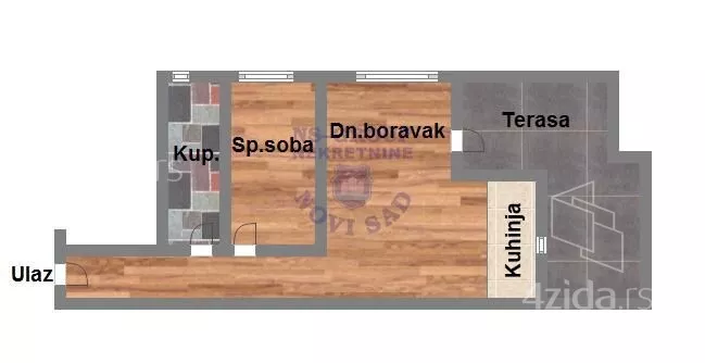 Dvosoban stan | 4zida