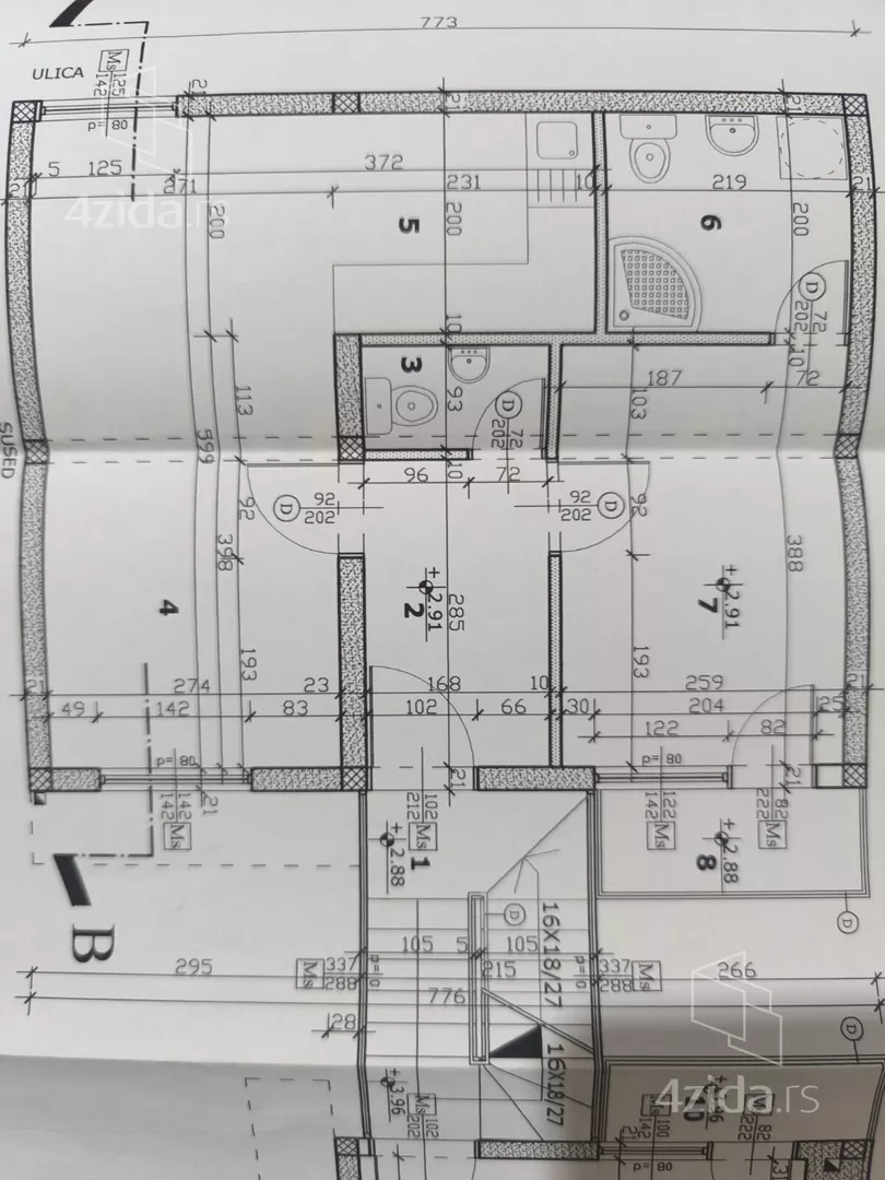 Jednoiposoban stan | 4zida