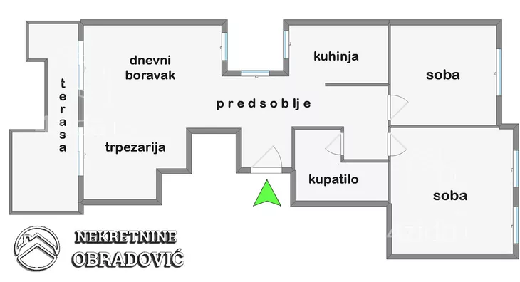 Trosoban stan | 4zida