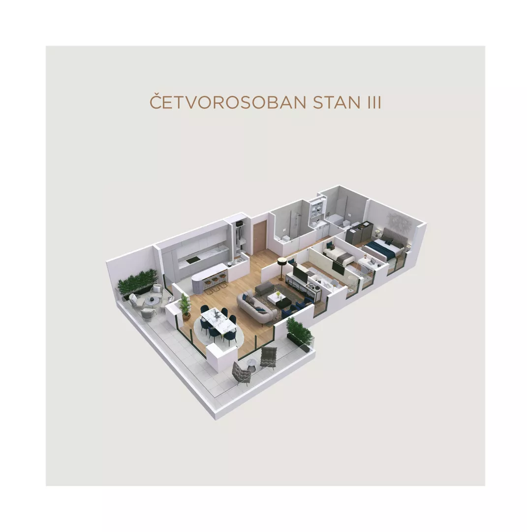 Četvorosoban | 4zida