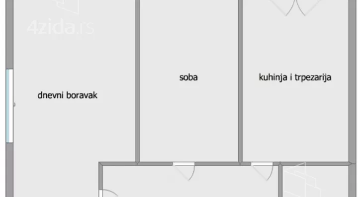 Dvosoban stan | 4zida