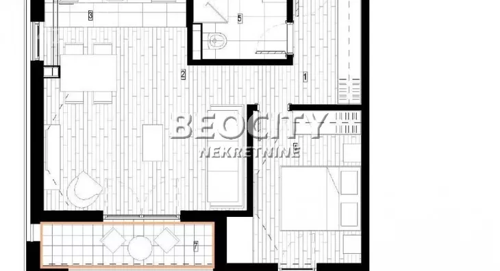 Jednoiposoban stan | 4zida