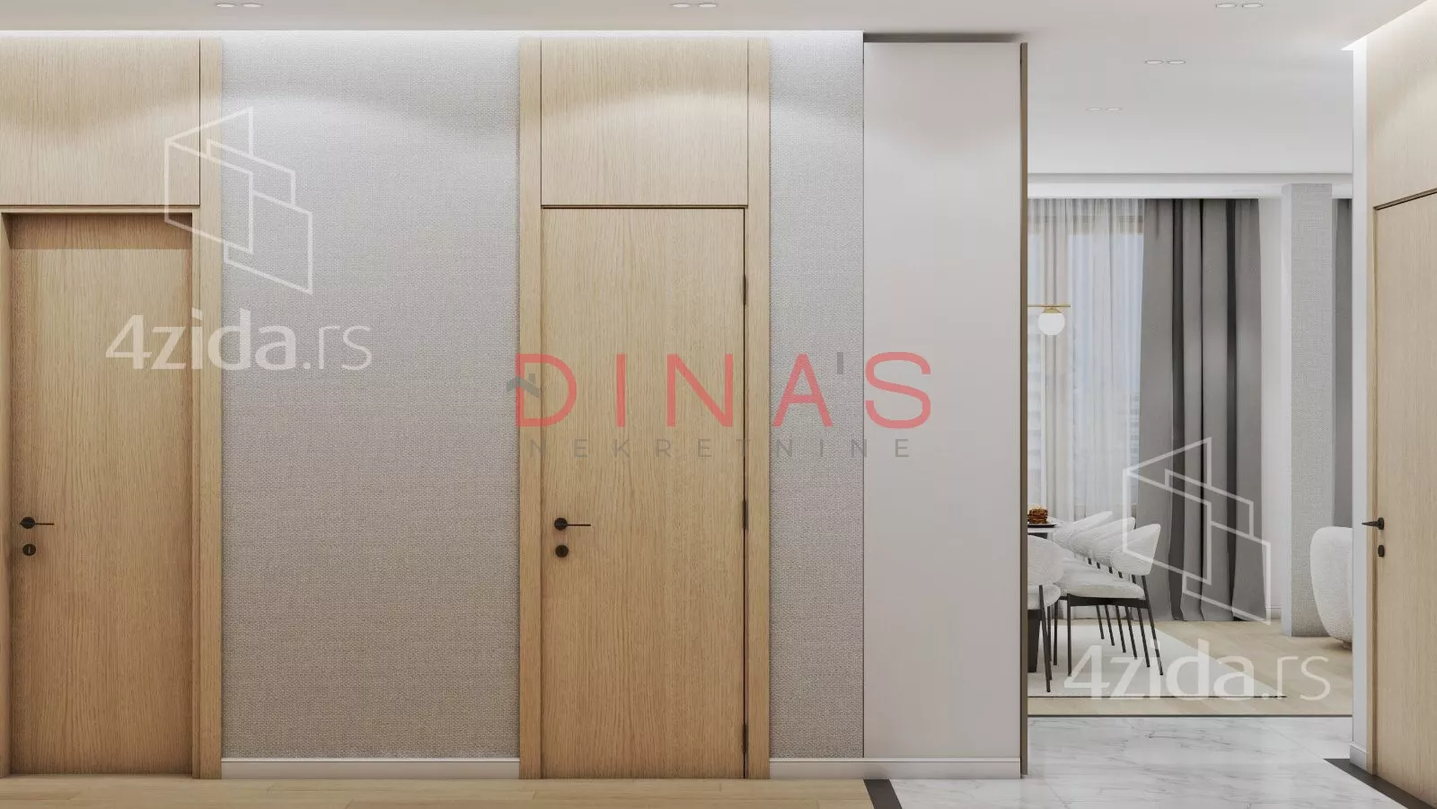 Četvoroiposoban stan | 4zida