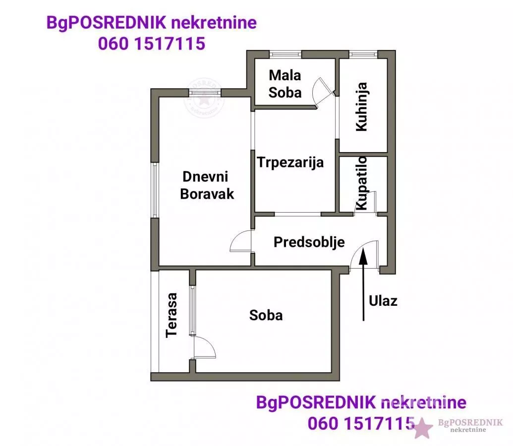 Dvosoban stan | 4zida