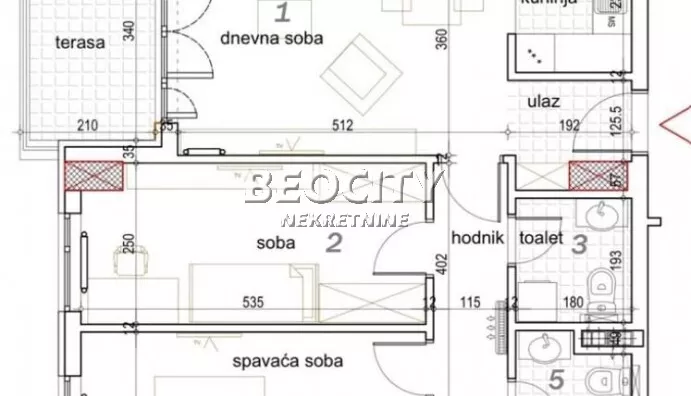 Trosoban stan | 4zida