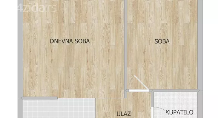 Jednoiposoban stan | 4zida