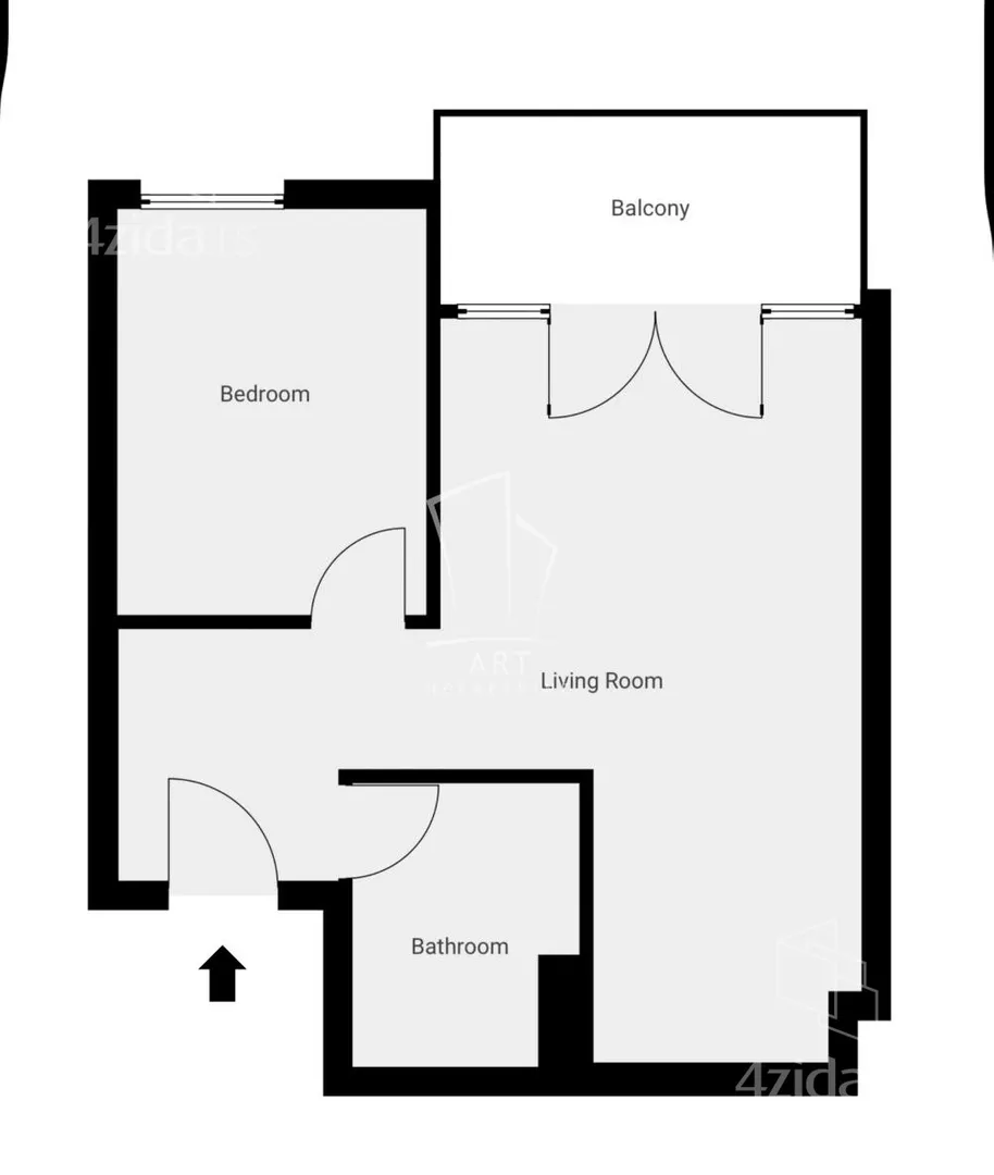 Jednoiposoban stan | 4zida