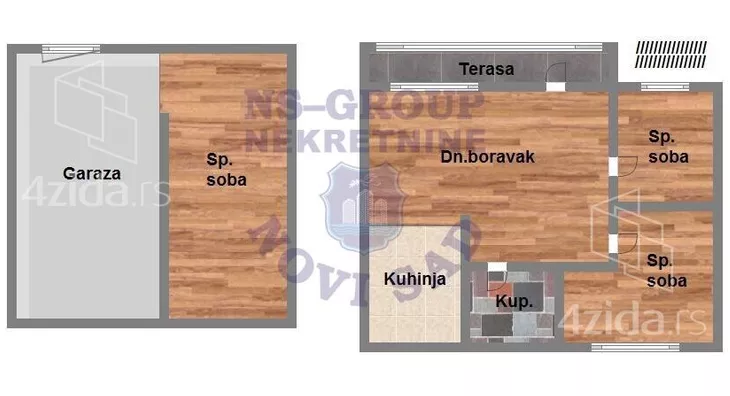 1-etažna kuća | 4zida