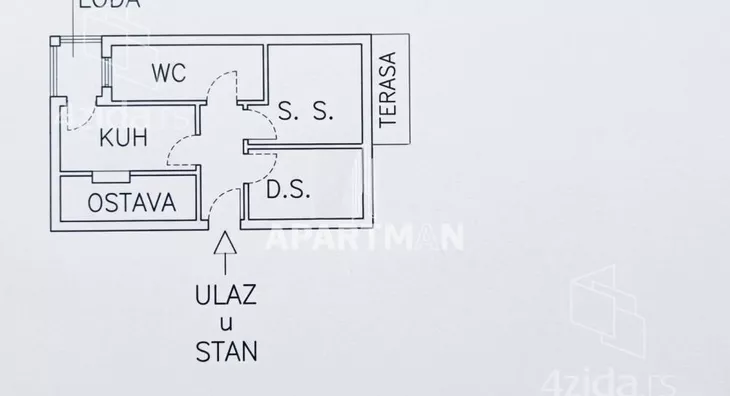 Dvosoban stan | 4zida