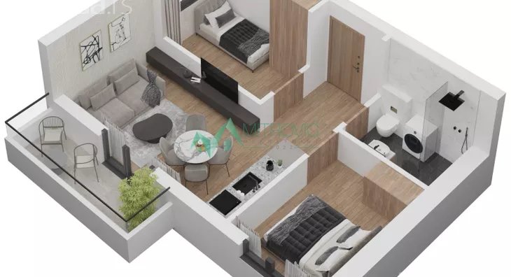 Dvoiposoban stan | 4zida