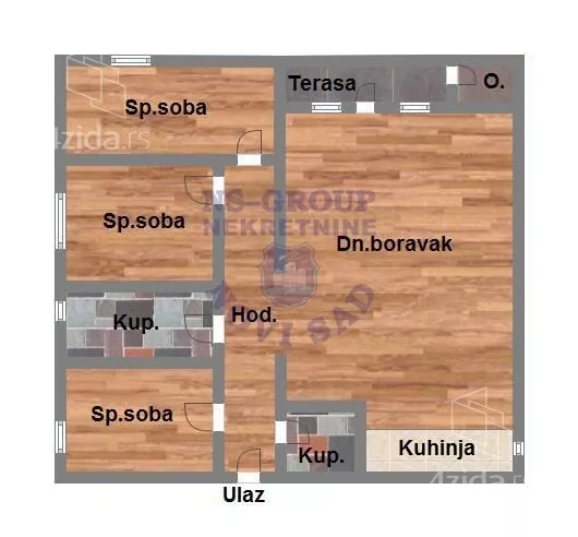 Četvorosoban stan | 4zida