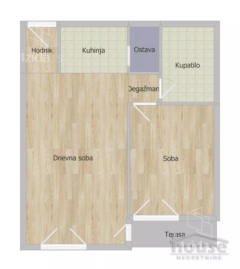 Dvosoban stan | 4zida