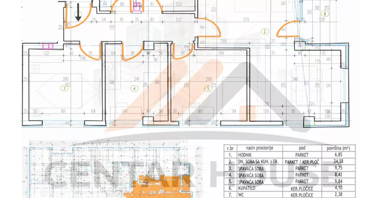 Troiposoban stan | 4zida