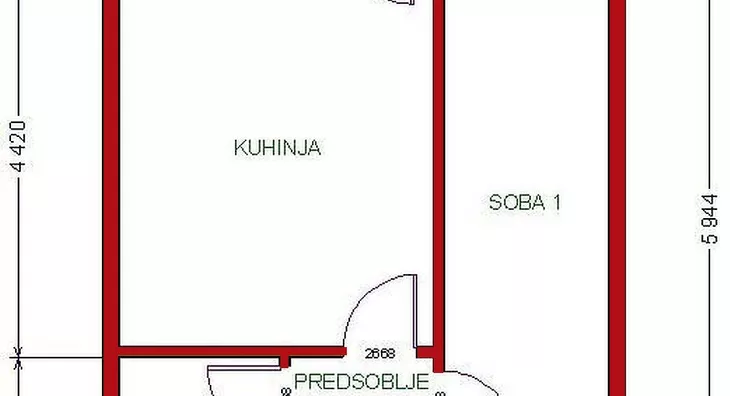 Jednoiposoban stan | 4zida