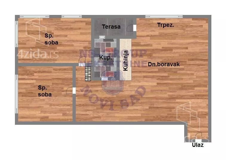 Trosoban stan | 4zida