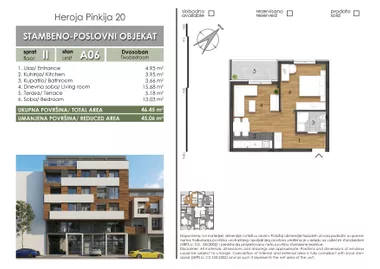 Heroja Pinkija 20 | 4zida.rs