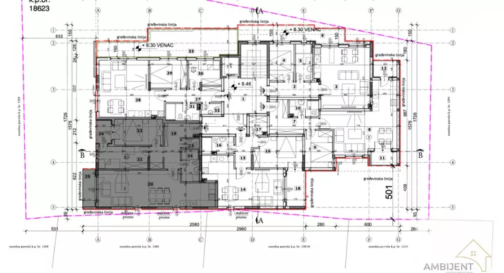 Trosoban stan | 4zida