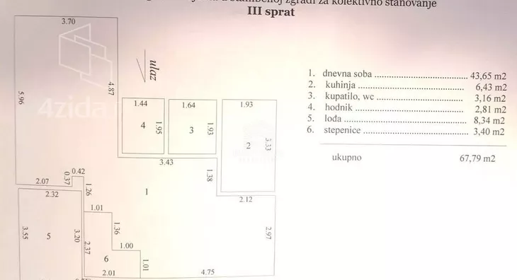Petosoban stan | 4zida