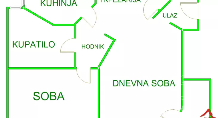 Dvosoban stan | 4zida
