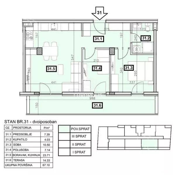 Dvoiposoban stan | 4zida