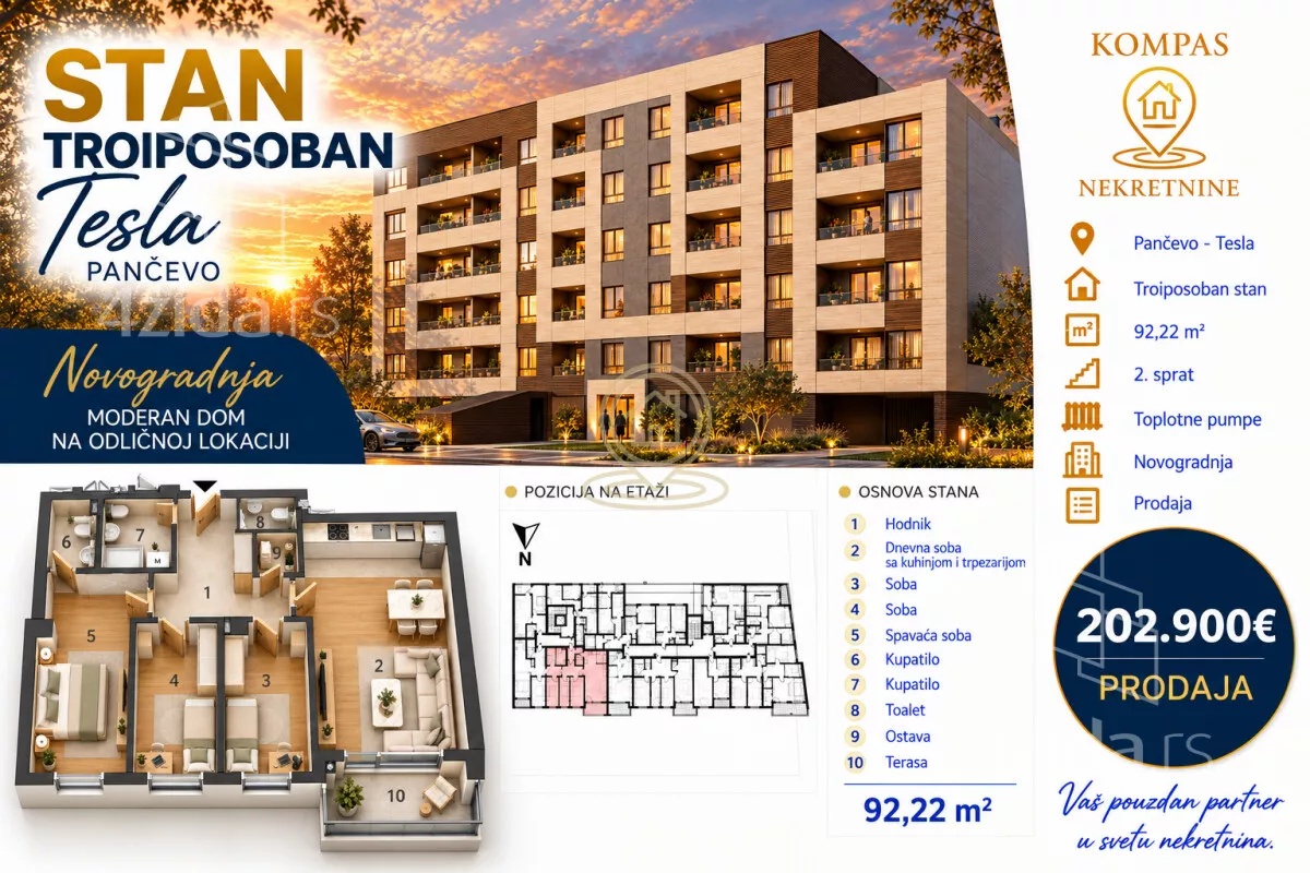 Troiposoban stan | 4zida