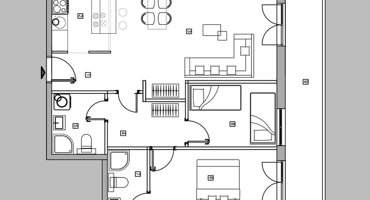 Trosoban stan | 4zida