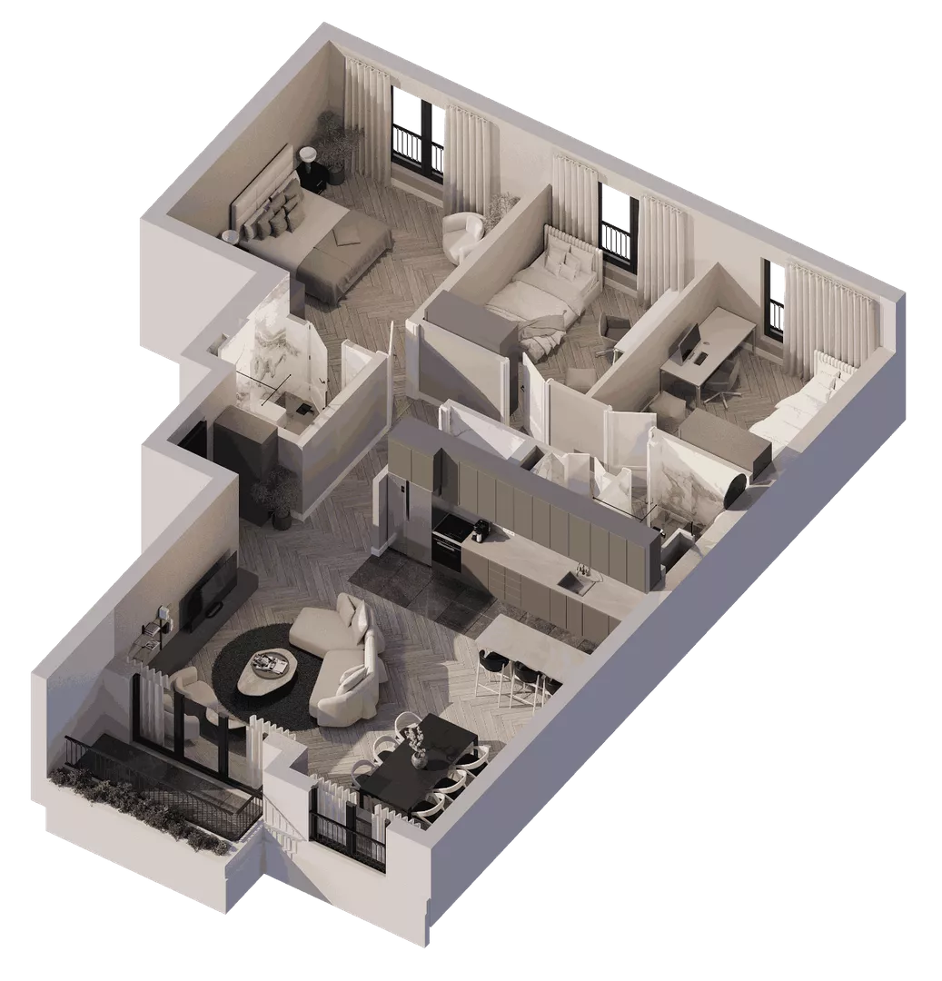 Četvorosoban | 4zida