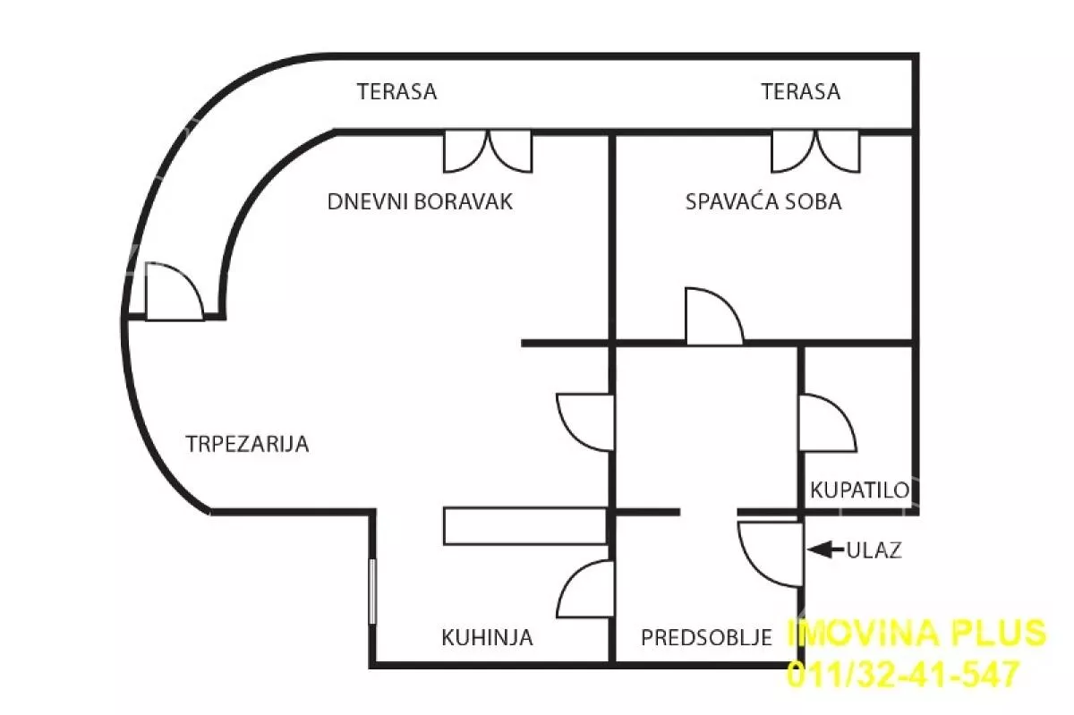 Dvosoban stan | 4zida