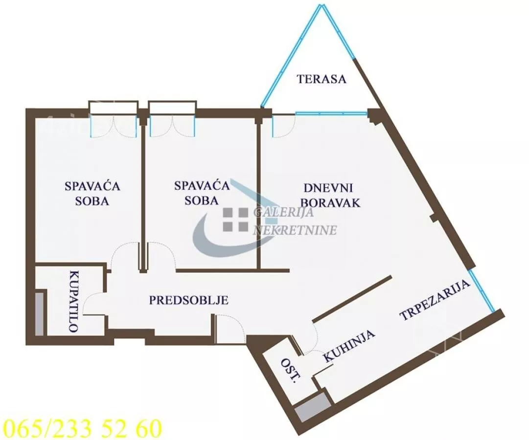 Trosoban stan | 4zida