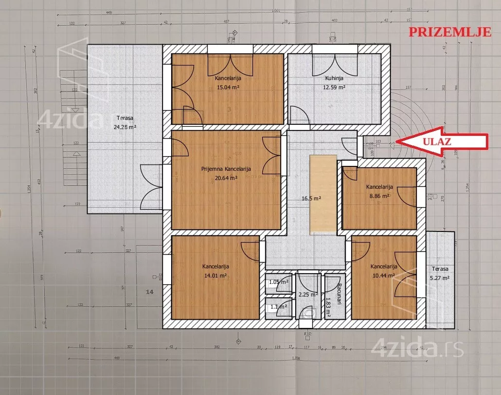 1-etažna kuća | 4zida